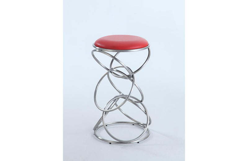 0545 Counter Stool Red