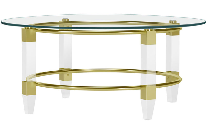 4038 Cocktail Table Gold