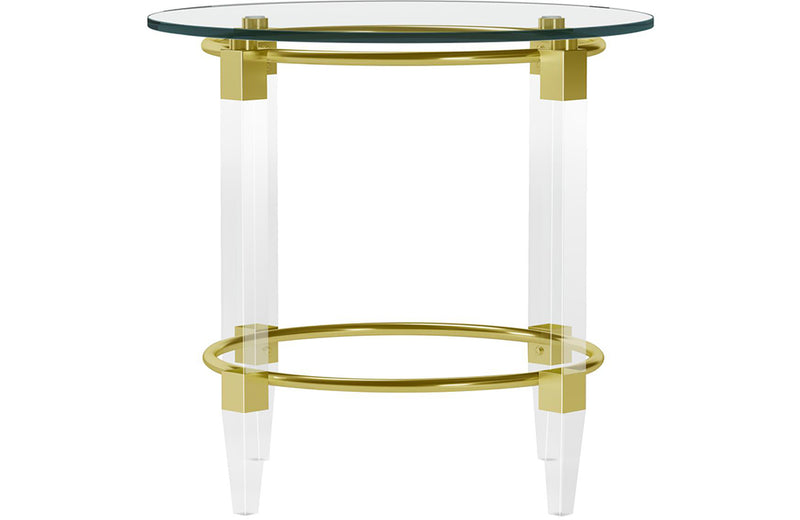 4038 Lamp Table Gold