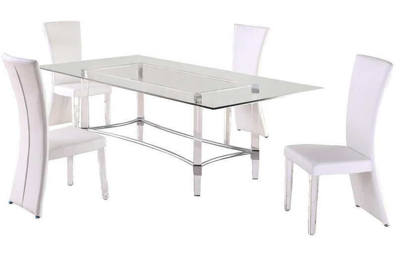 4038 Siena Dining Set Rectangular 5 pc