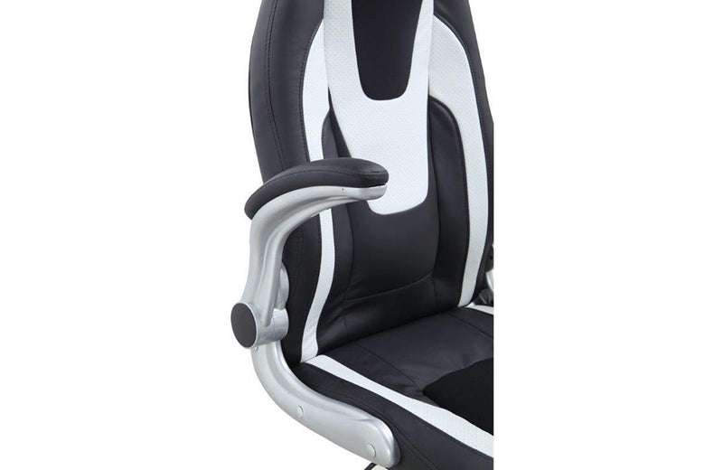 7214 Computer Chair Silver