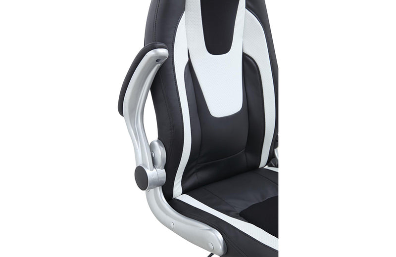 7214 Computer Chair Silver