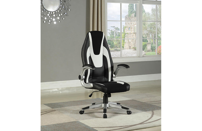 7214 Computer Chair Silver