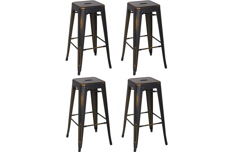 8015 Bar Stool Antique Copper