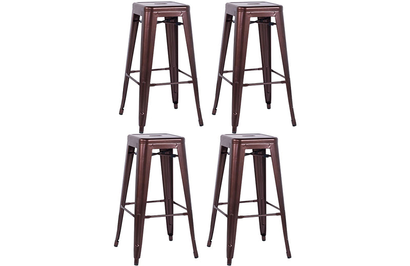 8015 Bar Stool Red Copper