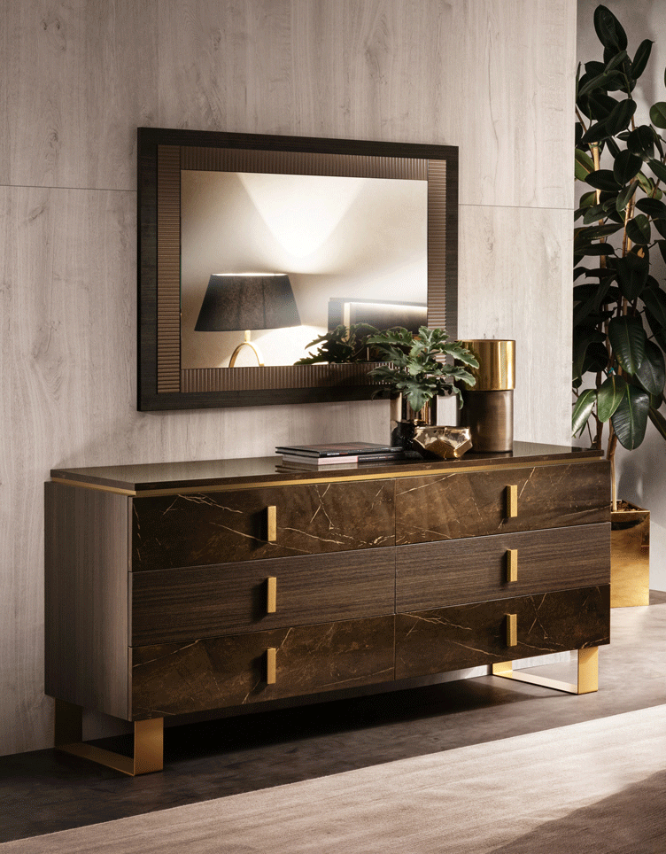 Essenza Double Dresser with Mirror