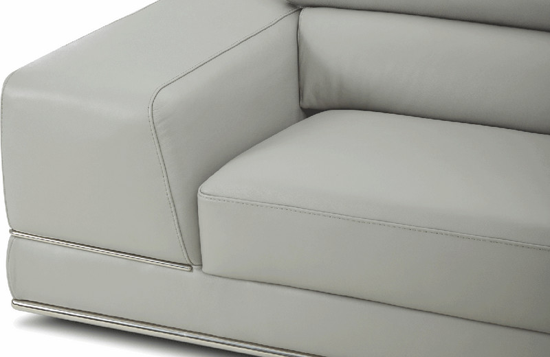 1576 Sectional Sofa Right by Kuka Grey