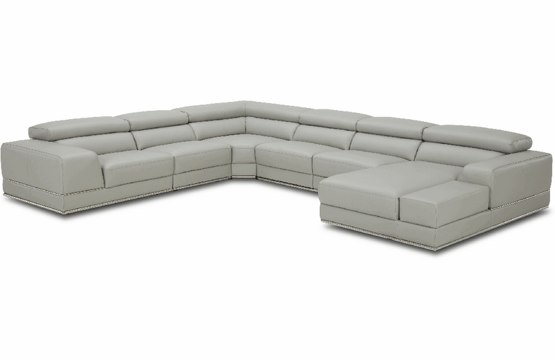 1576 Sectional Sofa Right by Kuka Grey