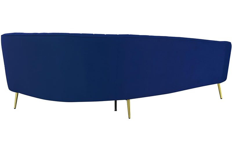 Dallas Modern Fabric Sofa Blue