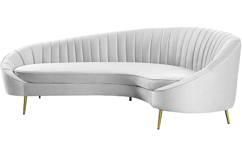 Dallas Modern Fabric Sofa Gray