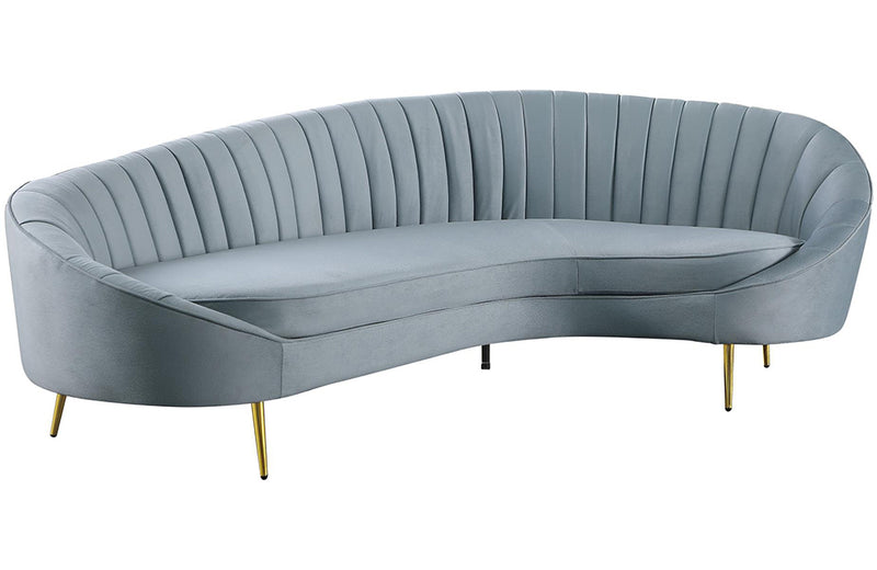 Dallas Modern Fabric Sofa Teal