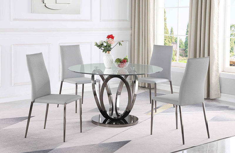 Evelyn Elsa 5 pc Dining Set