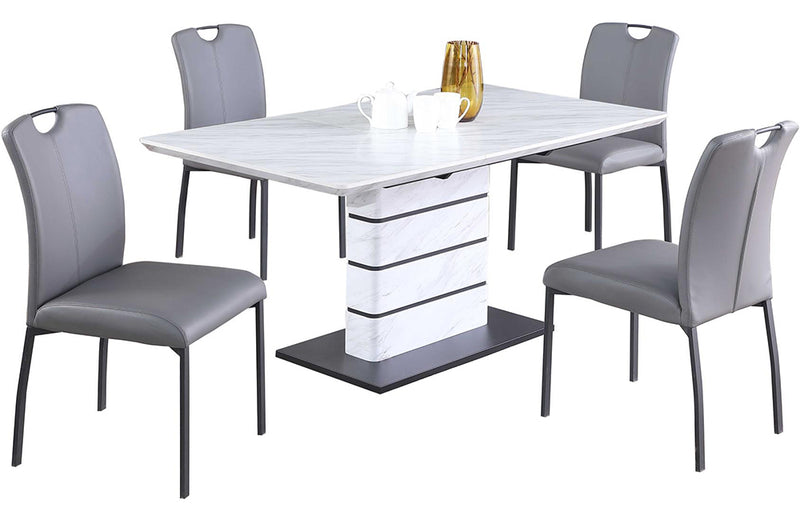 Kelly Kendra 5 pc Dining Set