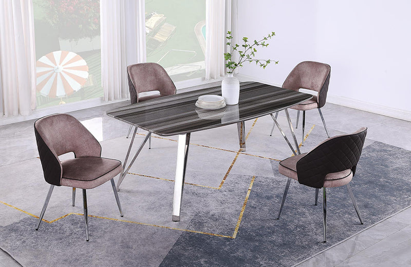 Leslie 5 pc Dining Set