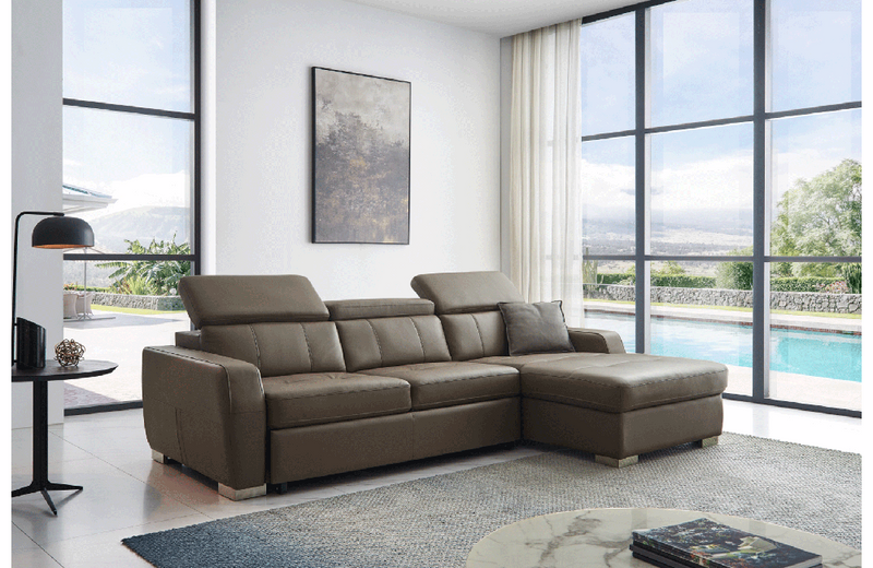 1822 Sectional Right Sofa with Bed