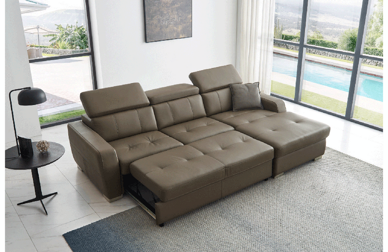 1822 Sectional Right Sofa with Bed