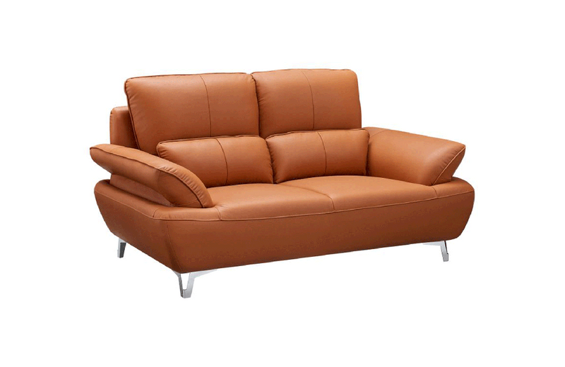 1810 Orange Loveseat