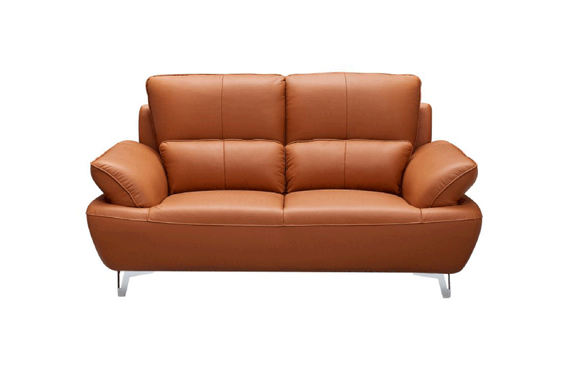 1810 Orange Loveseat