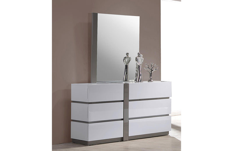 Manila Dresser and Mirror Set