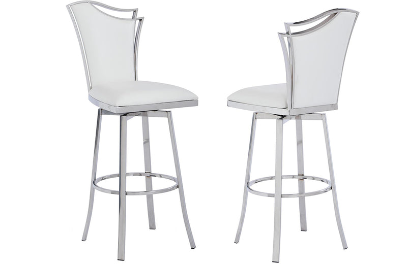 Nadia Bar Stool White