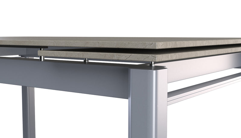 Polla Grey Ceramic table with extensions