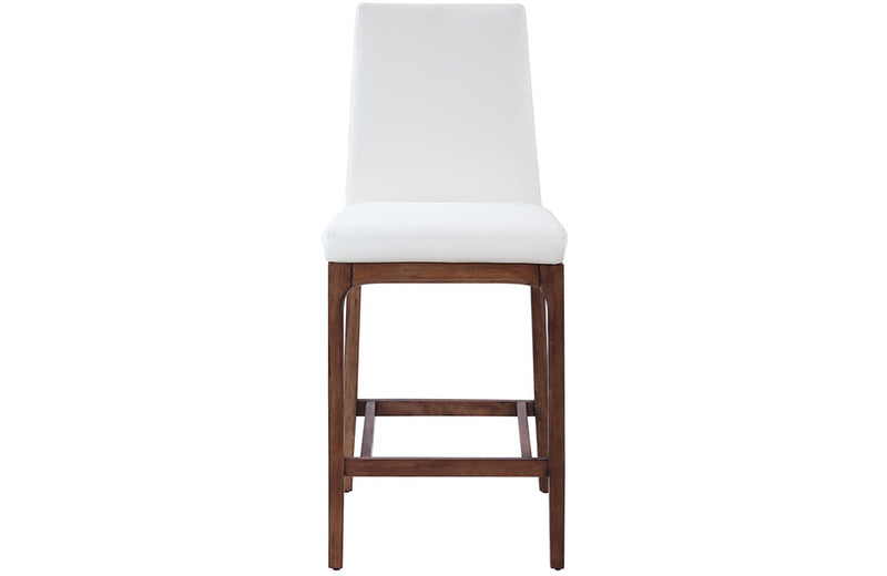 Rosario Counter Stool Walnut White