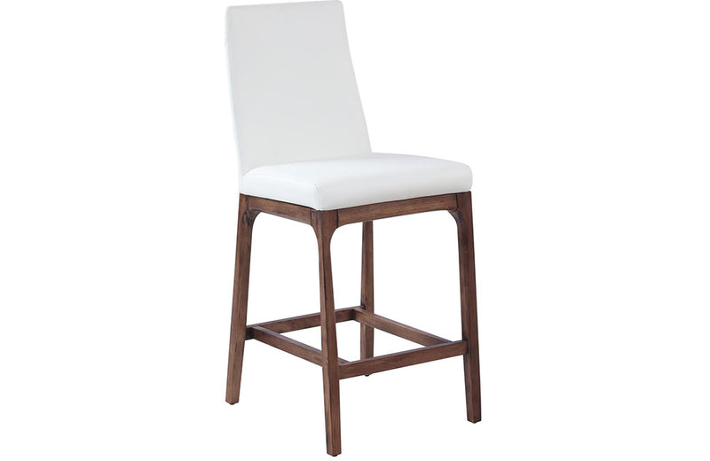 Rosario Counter Stool Walnut White