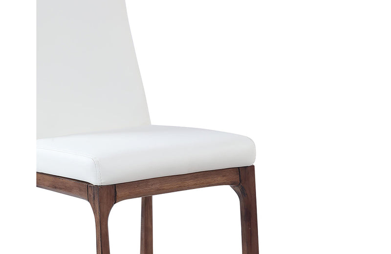 Rosario Counter Stool Walnut White