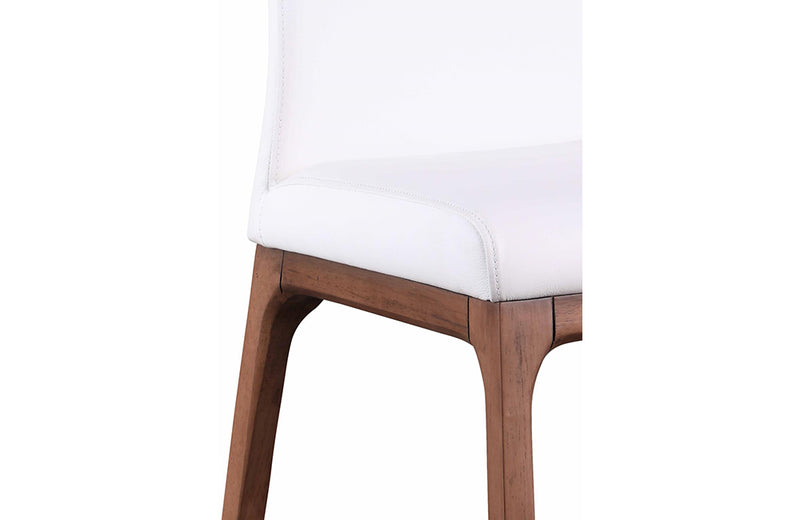 Rosario Counter Stool Walnut White