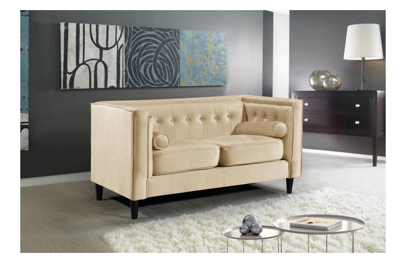 Beech Beige Love Seat