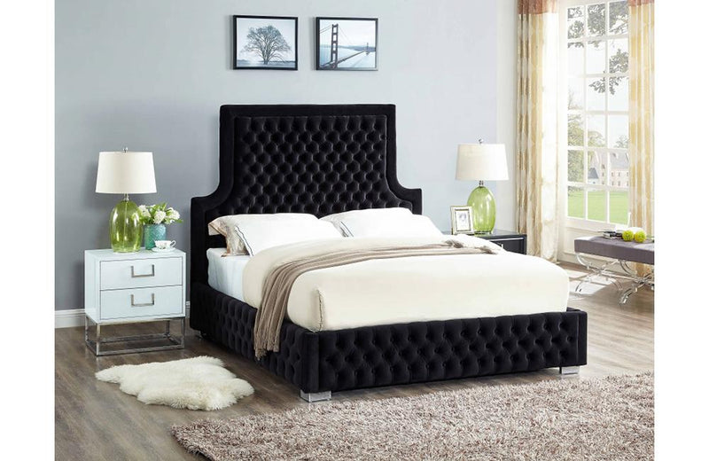 Eada Black Bed