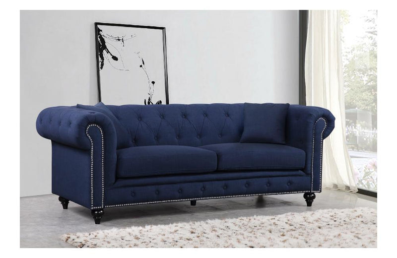 Endicott Navy sofa