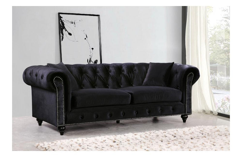 Endicott Black sofa