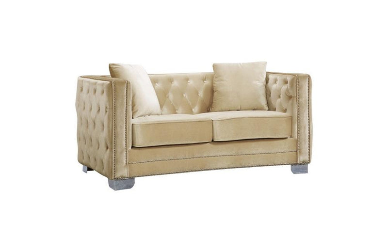 Destry Beige Love Seat