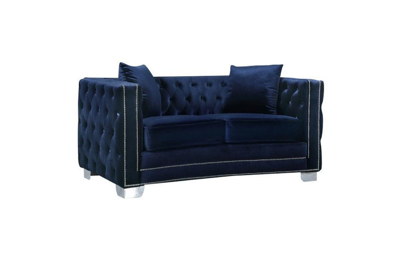 Destry Navy Love Seat