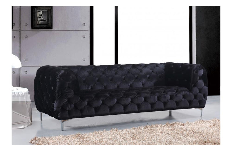 Acker Black sofa