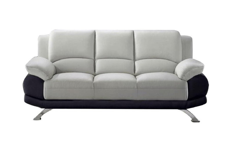 Adonia Sofa Gray and Black