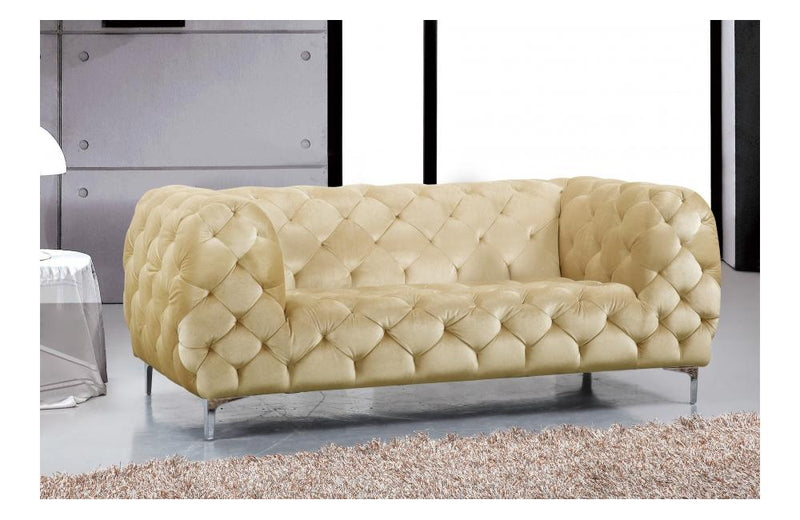 Acker Beige Love Seat