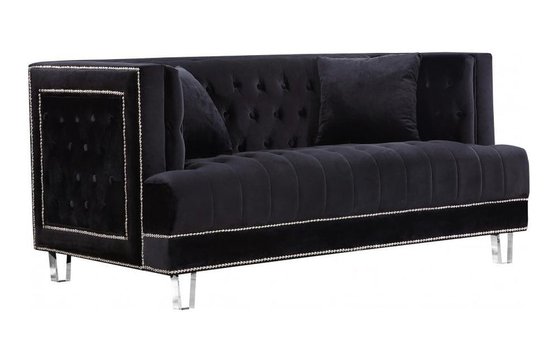 Ryan Black Love Seat