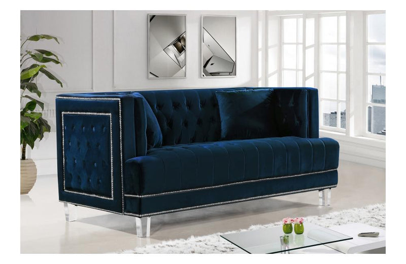 Ryan Navy Love Seat