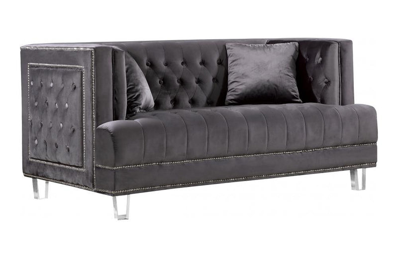 Ryan Grey Love Seat