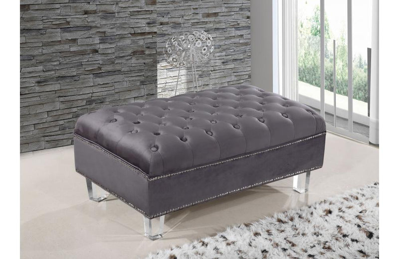 Ryan Grey Ottoman