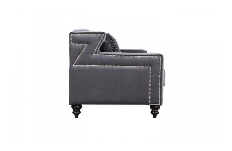 Callie Grey Love Seat