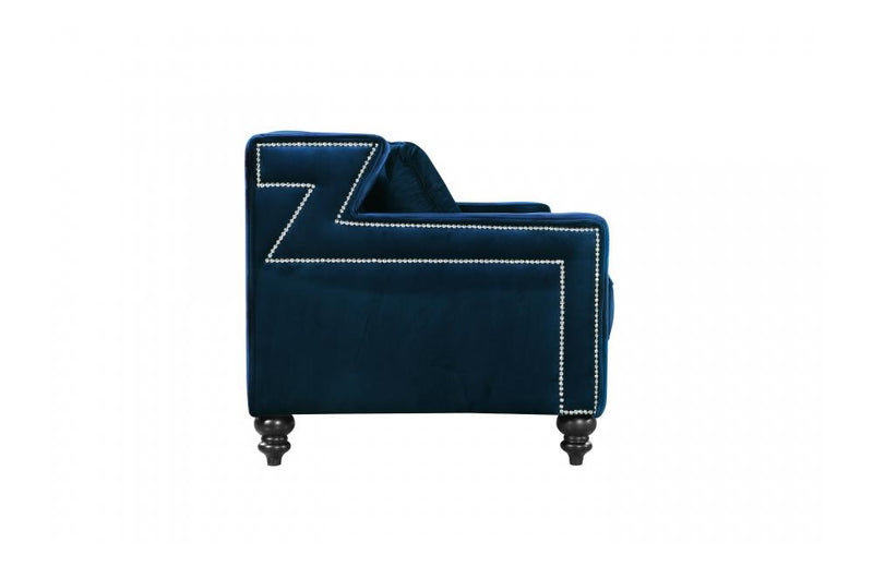 Callie Navy Love Seat