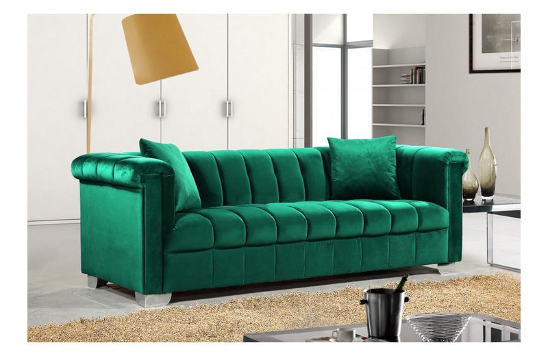 Payton Green sofa