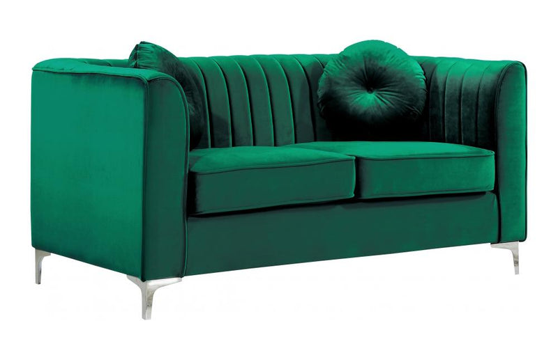 Brooke Green Love Seat