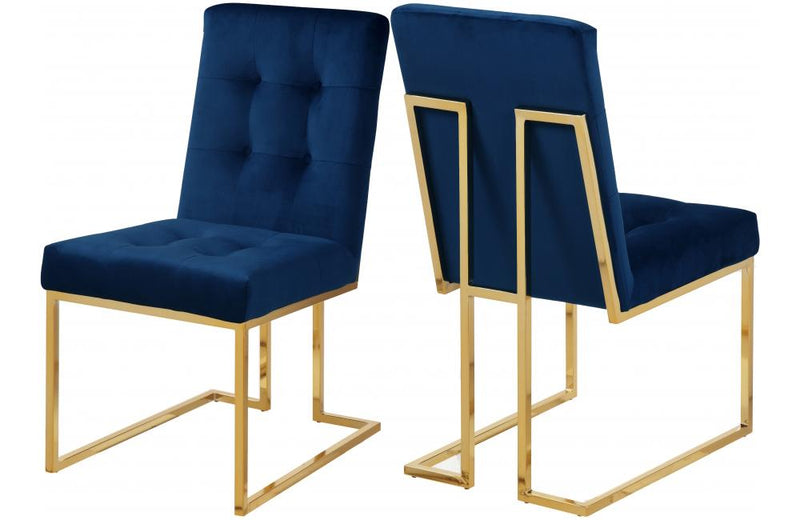 Beckham Navy Dining Chair