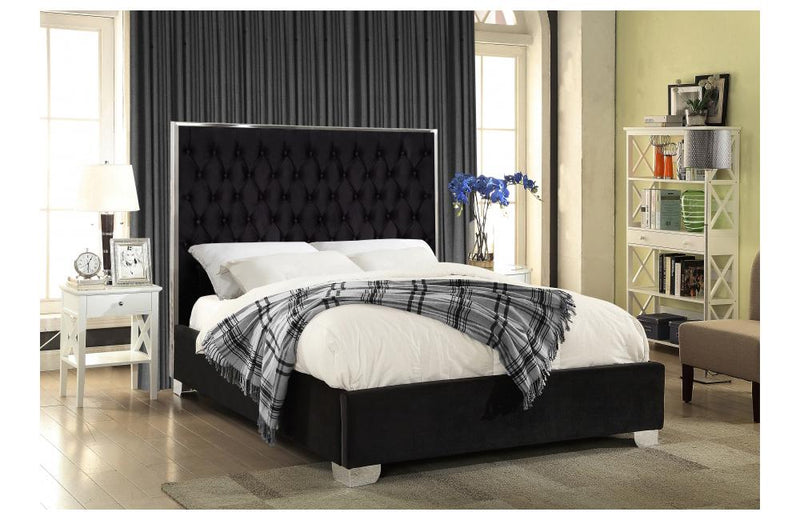 Dagon Black Bed