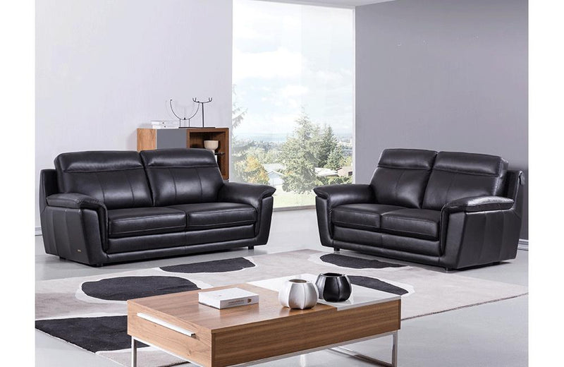 Giannes 2 PC Living Room Set Black