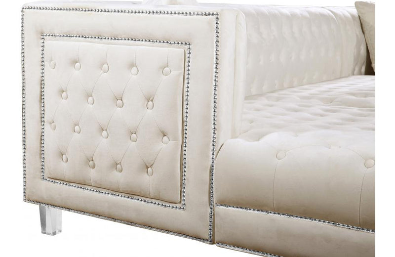 Barden Cream Sectional Sofa